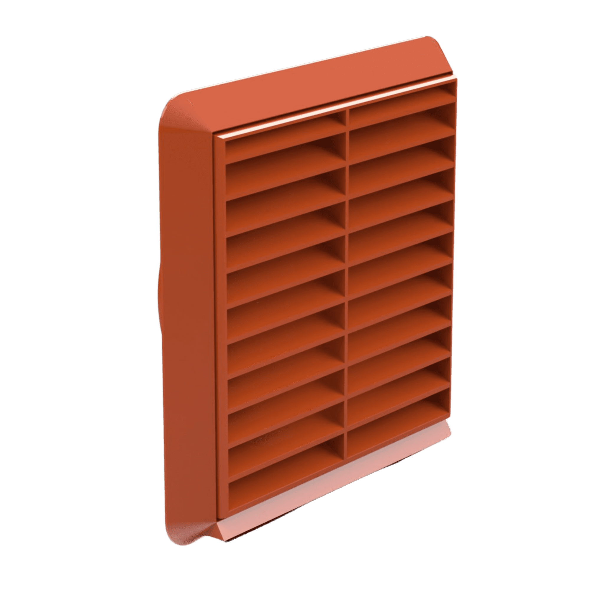 46048_ 100mm Fixed Grille Terracotta