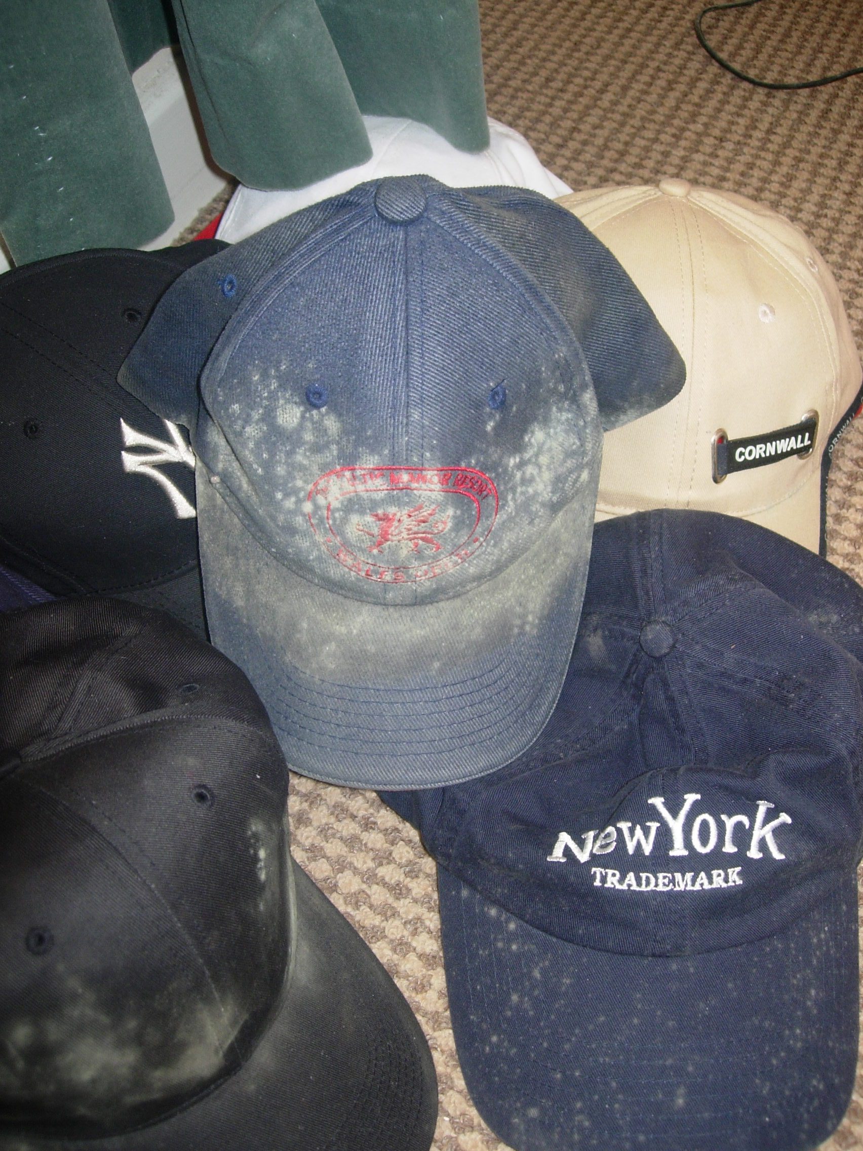 70 Heol Illtyd - mould on tenants clothing